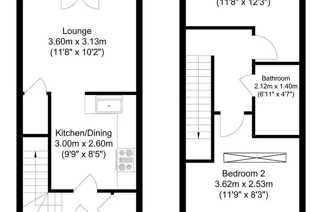Modern 2 Bed Flat 5Min To Old Trafford Stadium-1