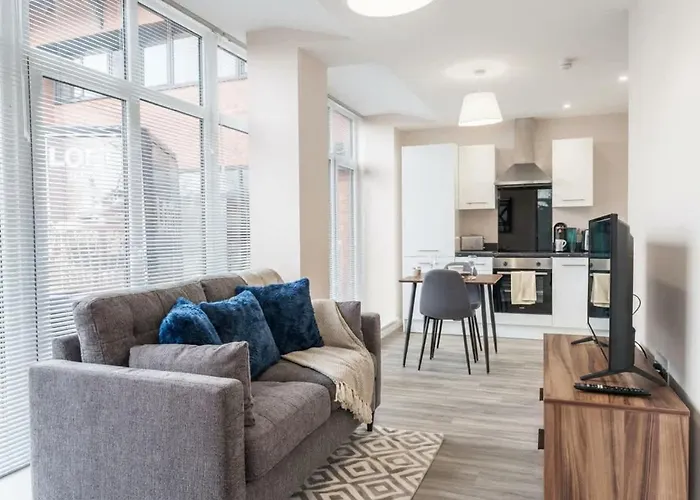 Bright 1 Bed Apartment Manchester - Sleeps 2
